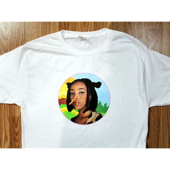 Doja Cat Mooo High Print T-Shirt - Picture 3 of 3